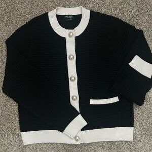 Kate Spade Colorblock Lady Sweater Jacket NWOT